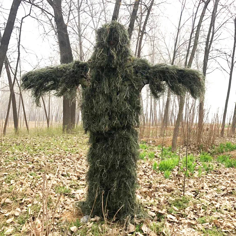 

Field Jungle Birdwatching Hunting Stealth Suit Army Fans Outdoor CS Camping Training Sniper Camouflage Tactical Ghillie Clothes