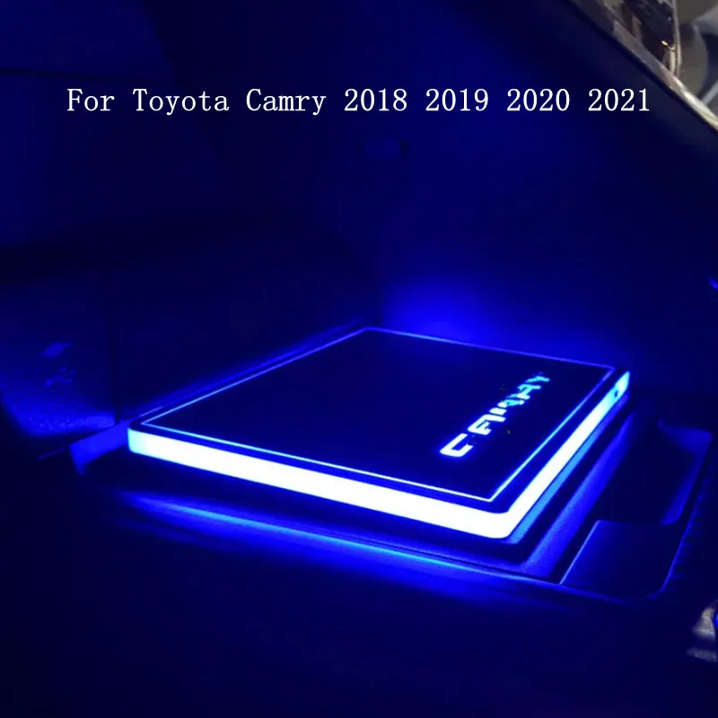 

Central Control Storage Atmosphere Light Storage Box Light For Toyota Camry 8TH XV70 Refit 2018 2019 2020 2021 Accessories