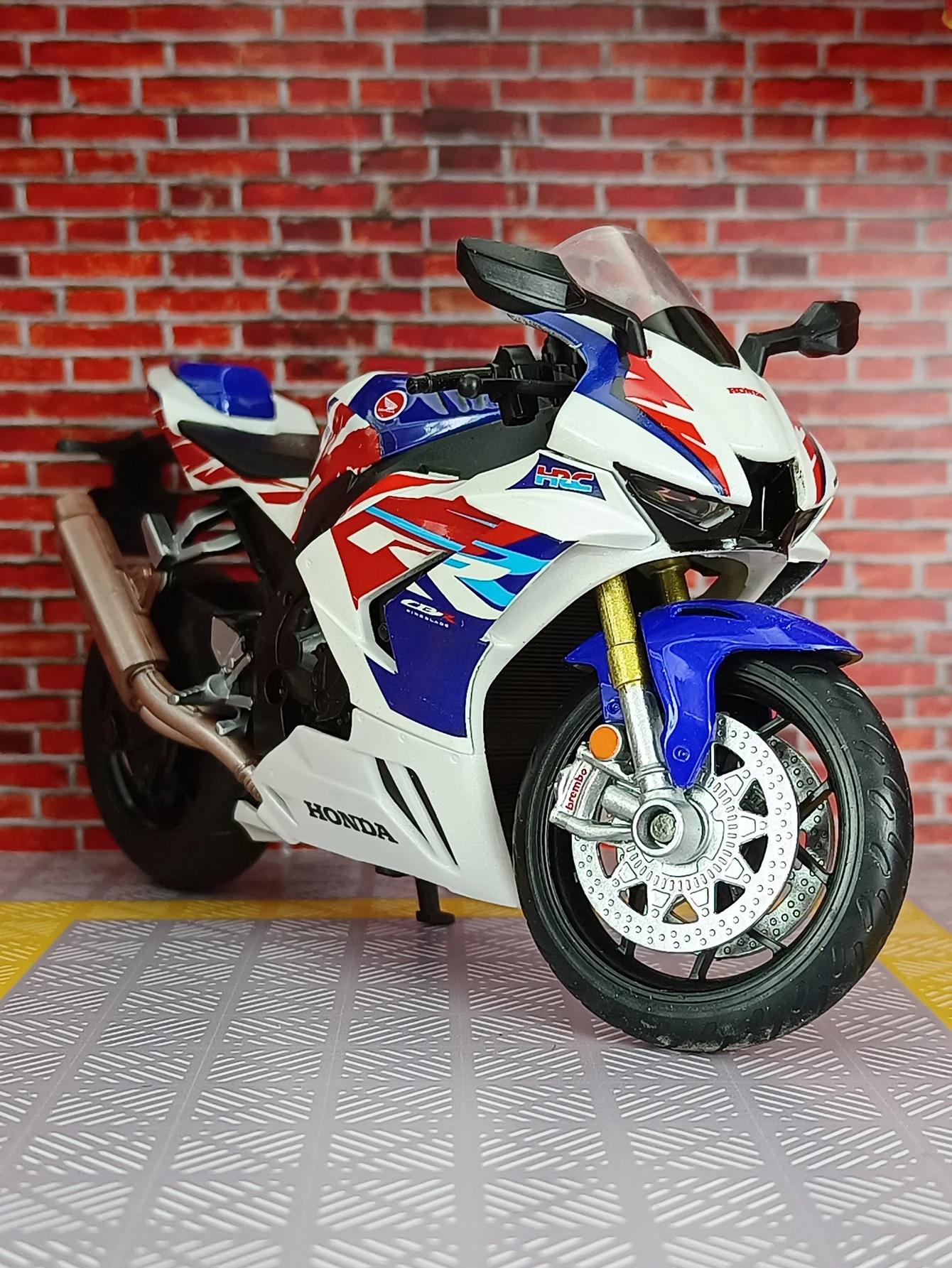 1:12 Honda CBR1000RR-R сплав для мотокросса лицензированная модель мотоцикла коллекция