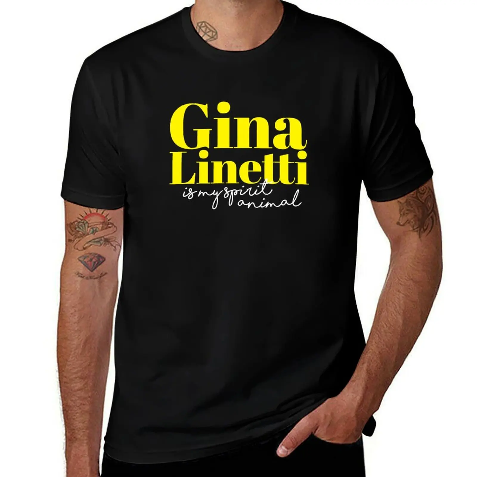 Фото Футболка с коротким рукавом Gina Linetti is my spirit animal T-Shirt Festival №1