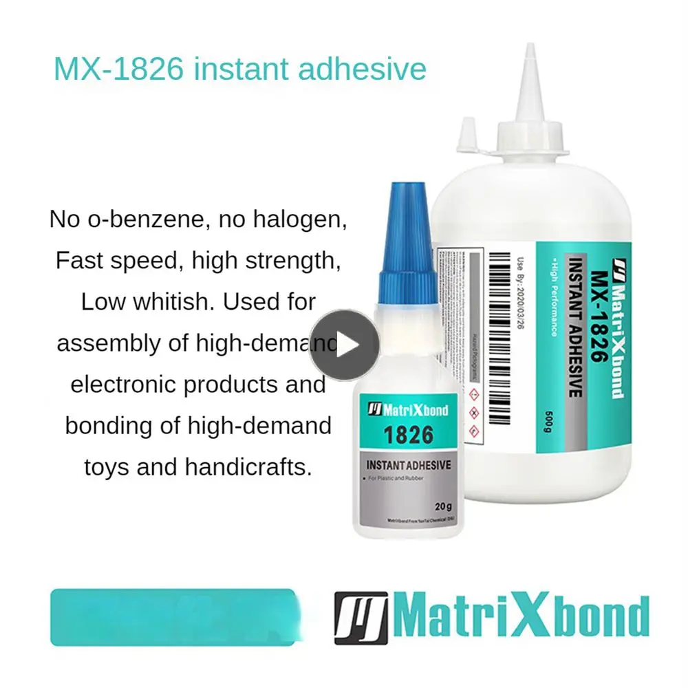 

Universal Pvc Acrylic Rubber Adhesive Transparent Waterproof Plastic Glue Adhesive Strong Silicone Toy Glue Home Products 20g