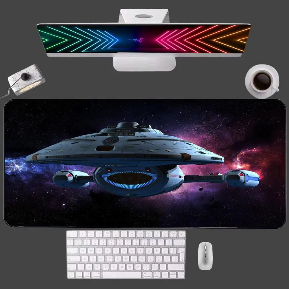 

Sci Fi S-Star-Trek Mouse Pad XXL Carpet Large Gaming Accessories Computer Gamer Keyboard Large Mouse Mat Desk Mousepad for CS GO