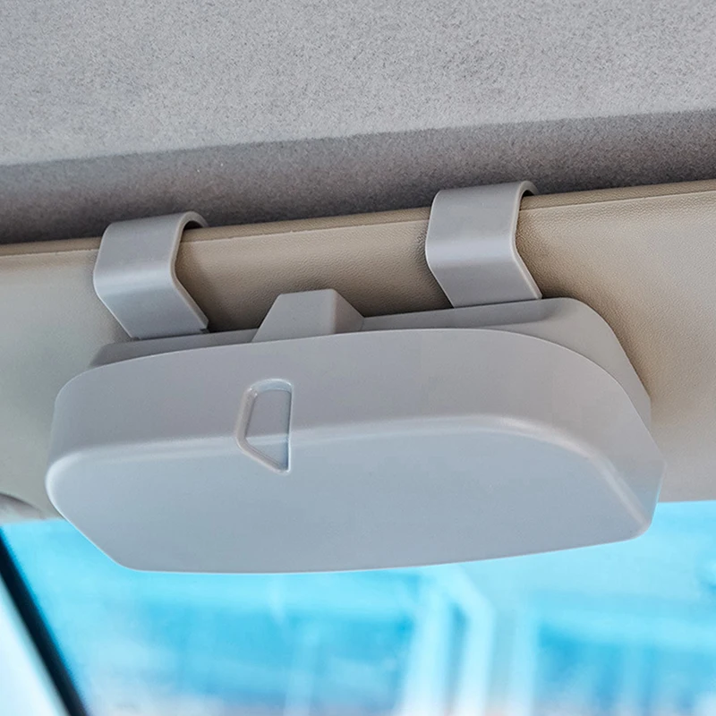 

Портативный автомобильный футляр для очков, держатель для солнцезащитных очков в машину, чехол для очков, держатель для линз ...