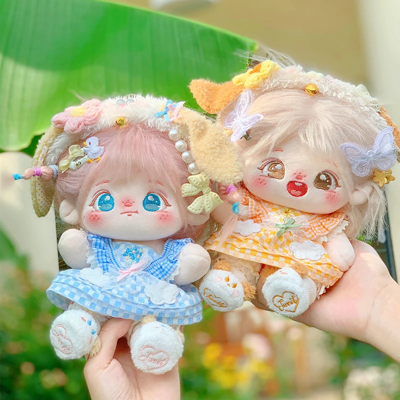 

No Attribute Doll Clothes for 20cm Idol Doll Outfit Accessories Mini Garden Party Dress Suit for Kpop Kids Gifts Dolls Toys Gift
