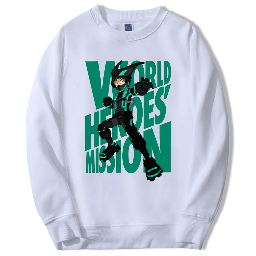 

My Hero Academia Sweatshirts Hoodie For Men Anime Bakugou Deku Graphic Sudaderas Casual Oversize Fleece Pullover Tracksuit Men