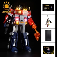 lightailing led light kit for 10302 optimus prime building blocks set not include the model toys for children