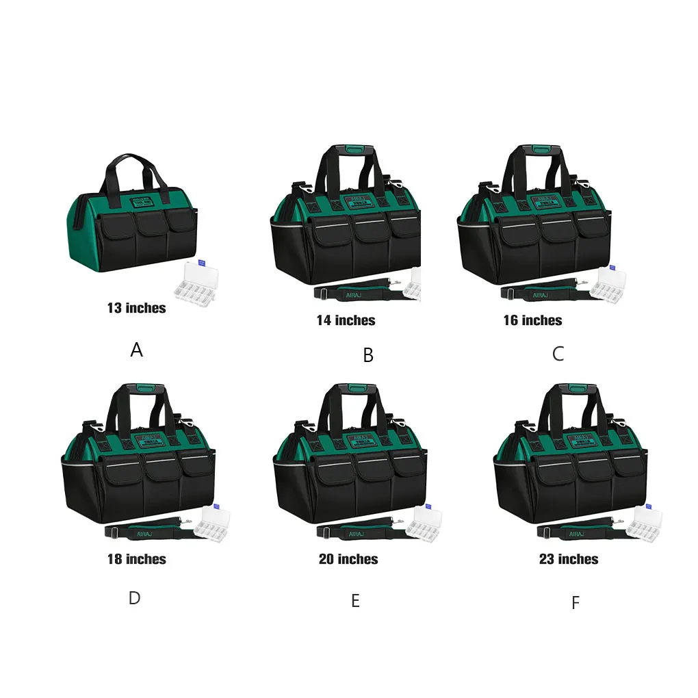 

Tool Bag Oxford Cloth Woodworking Electrician Bags Storage Box Waterproof Large Capacity Anti-Fall Hardware Pouch