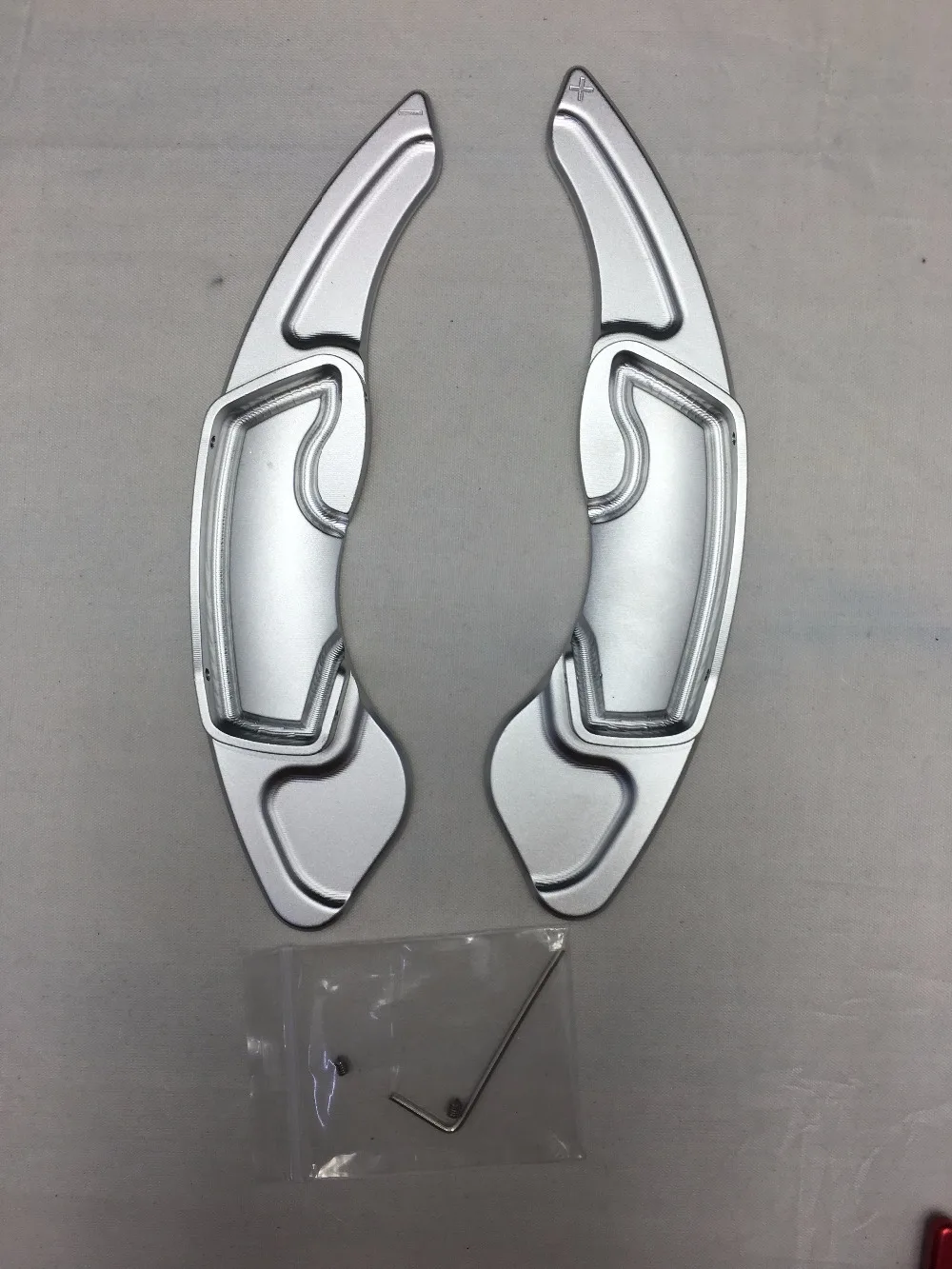 Серебряное Автомобильное рулевое колесо удлинитель DSG для рулевого колеса