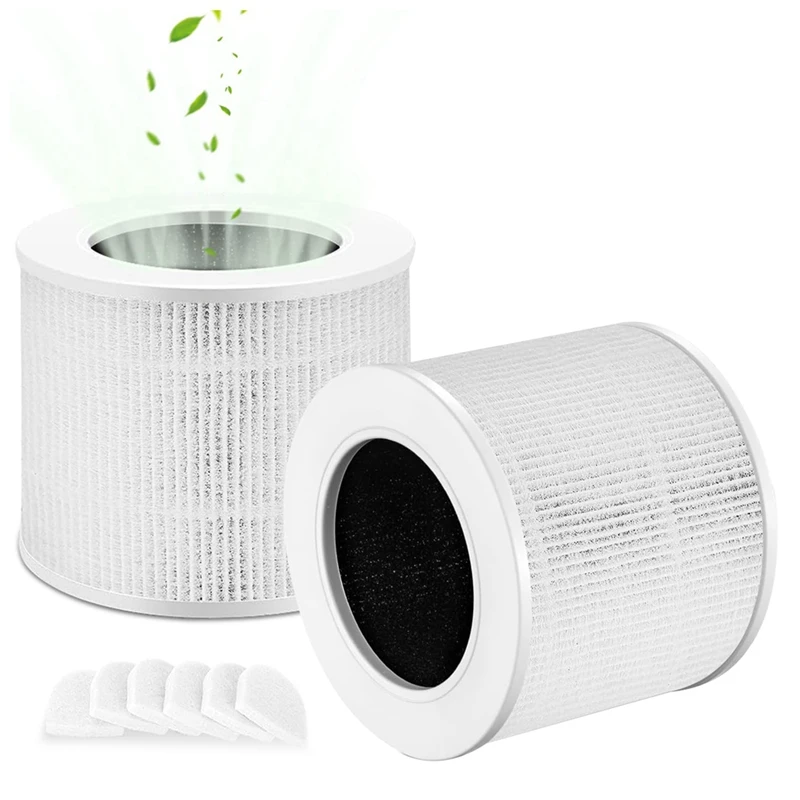 

Core Mini Filter For LEVOIT 3 In 1 Air Filter With Activated Carbon True Hepa Filter Replacement Vacuum Parts
