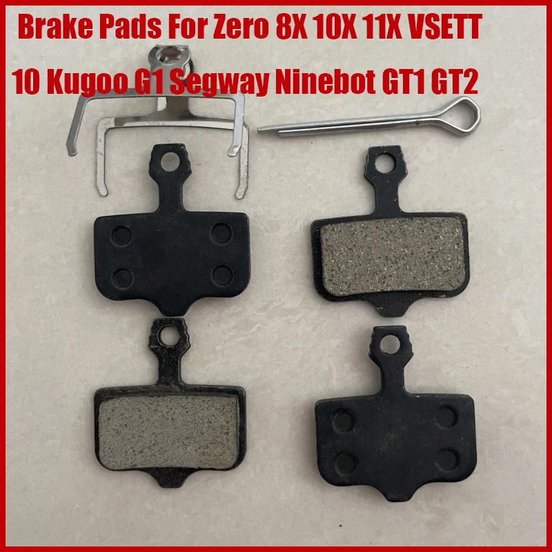 Тормозные колодки для Zero 8X 10X 11X VSETT 10 Kugoo G1 Segway Ninebot GT1/2 износостойкий горного