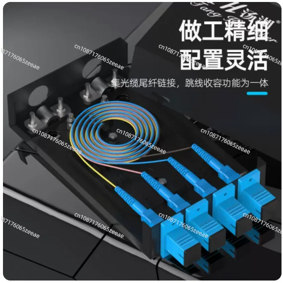 4-портовая терминальная коробка из оптического волокна SC/ST/FC/LC LC4-core 8-ядерная