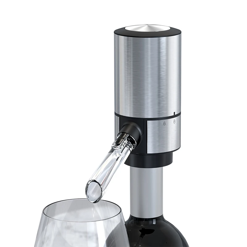 

Electric Wine Decanter Sobering Dispenser With Base Quick Sobering Automatic Wine Decanter Aerator Pourer For Bar Party Kitchen