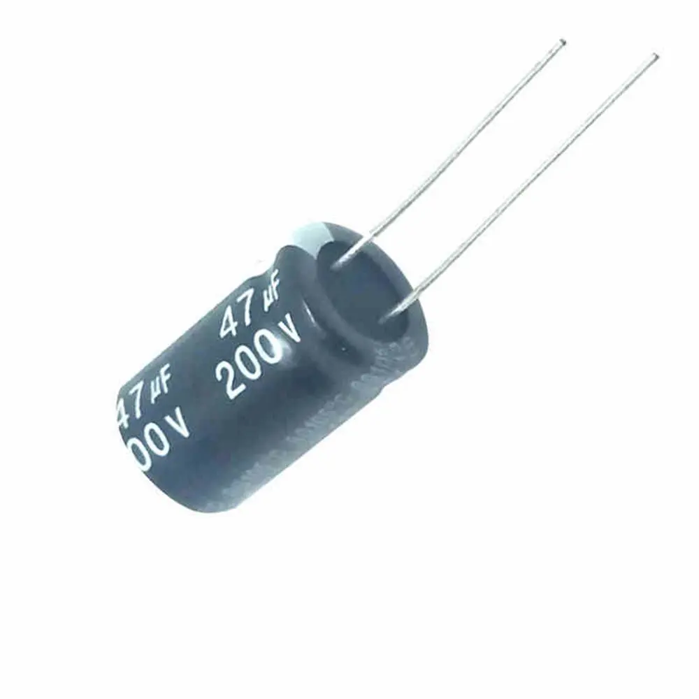 

20pcs 47uF 200V 47MFD 200Volt Aluminum Electrolytic Capacitor 10*20mm Radial 47mf200v 47uf200v 200v47mf 200v47uf
