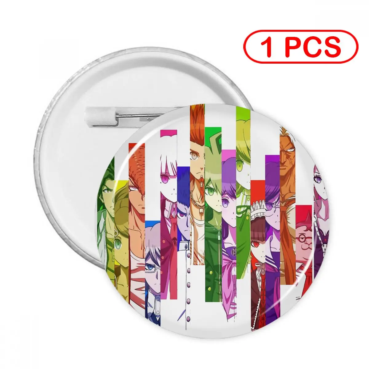 

Danganronpa V3 Ultra Soft Button Pin Clothes Brooch Creative Pins Jewelry Decor Cute Badge Full Cast Women Child Lapel