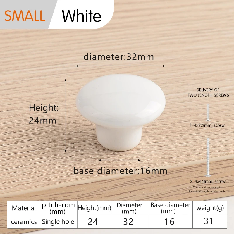 Керамические ручки для шкафов TOPNIKE