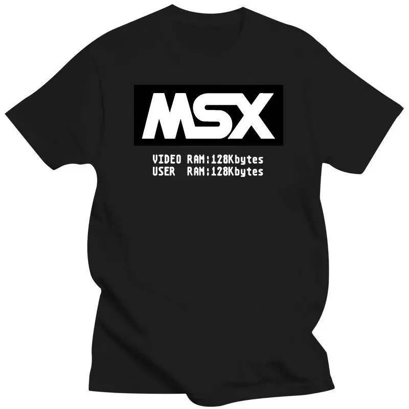 Mens Clothing  Men Tshirt MSX BIOS T Shirt Classic T Shirt Women T-Shirt Tees Top