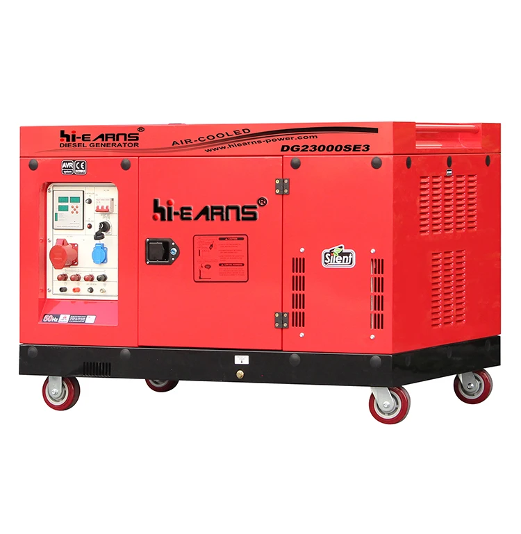 Трехфазный генератор мощности Hi-earns 20 кВА с воздушным охлаждением на продажу цена