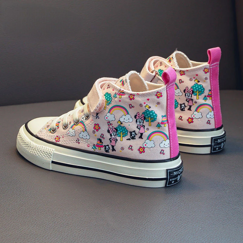 Children's Casual Basketball Running Sneakers Middle And Big Children's Sneakers