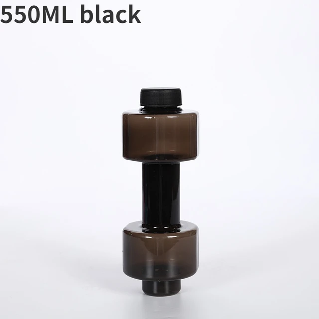Fitness Bodybuilding Exercise Outdoor Bicycle Camping Cycling Bottle Water Dumbbell Sport Bottle Large Capacity Gym Running 6
