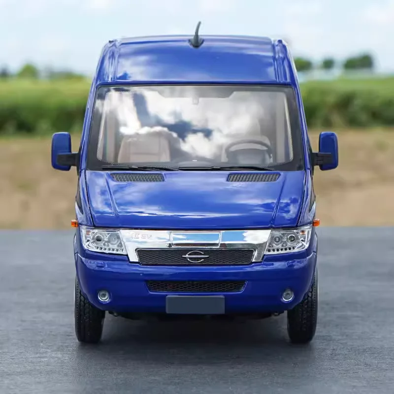 Литый под давлением масштаб 1:24 чанцзян бизнес-автобус модель автомобиля из