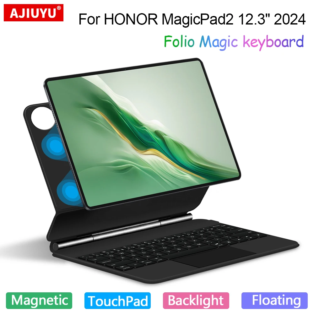 Smart Folio для HONOR MagicPad2 2024 ROD2-W09 MagicPad 2 12 3-дюймовый магнитный чехол волшебной