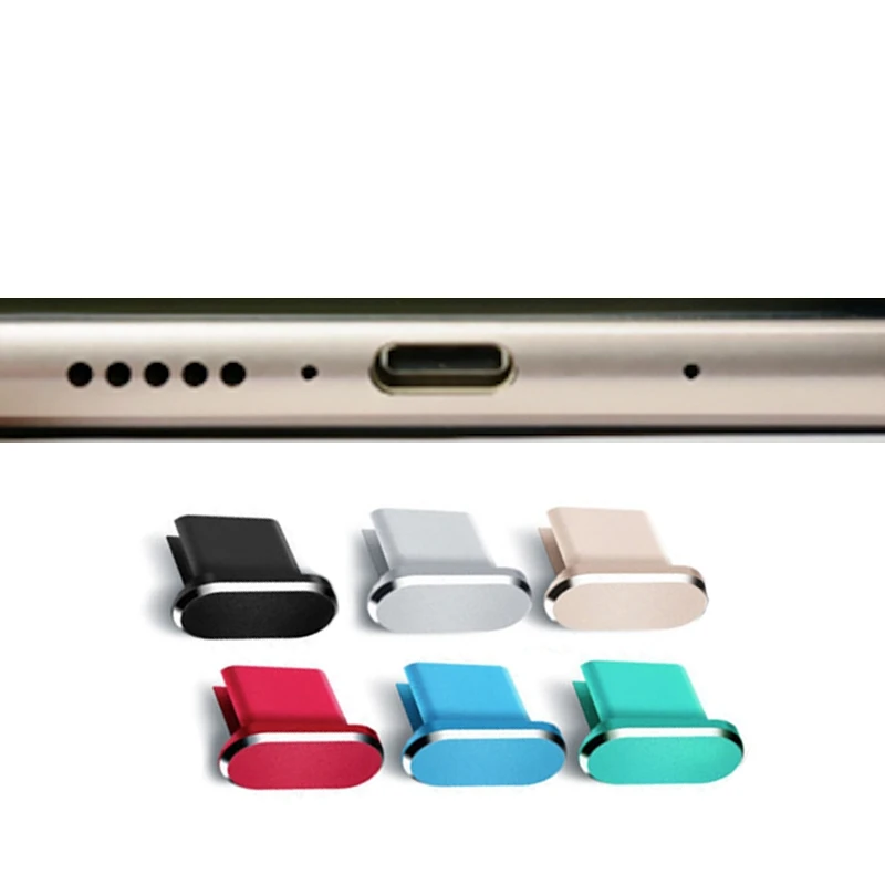 Металлическая Пылезащитная заглушка для зарядного порта типа C пылезащитная Samsung