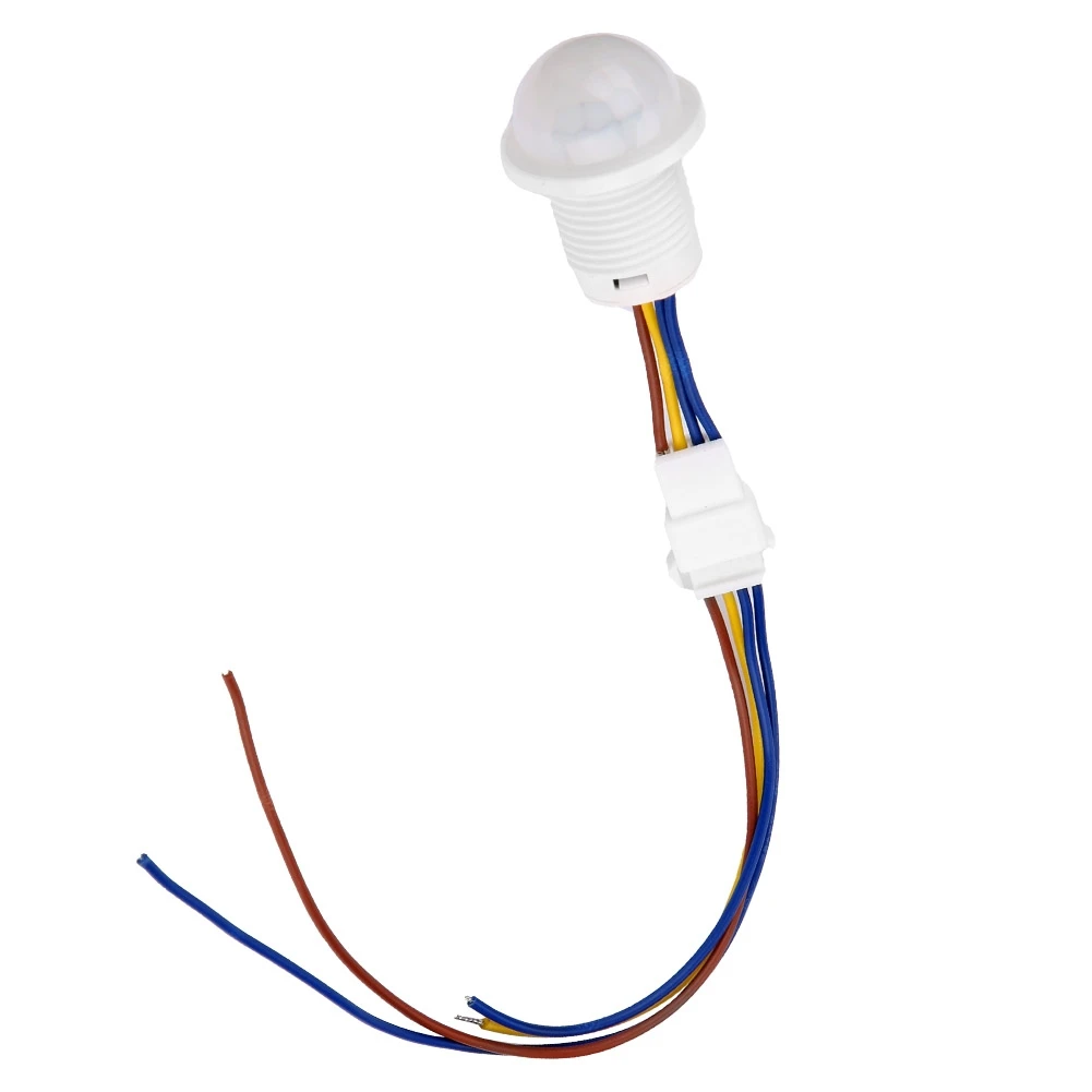 Фото Автоматический инфракрасный датчик движения Mr HW06A LED, выключатель с управлением, 1-40 Вт, 35*25 мм №4