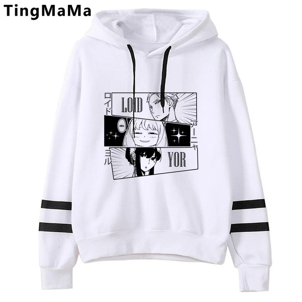 

spy x family hoodies women graphic harajuku aesthetic anime clothes female streetwear Pullover