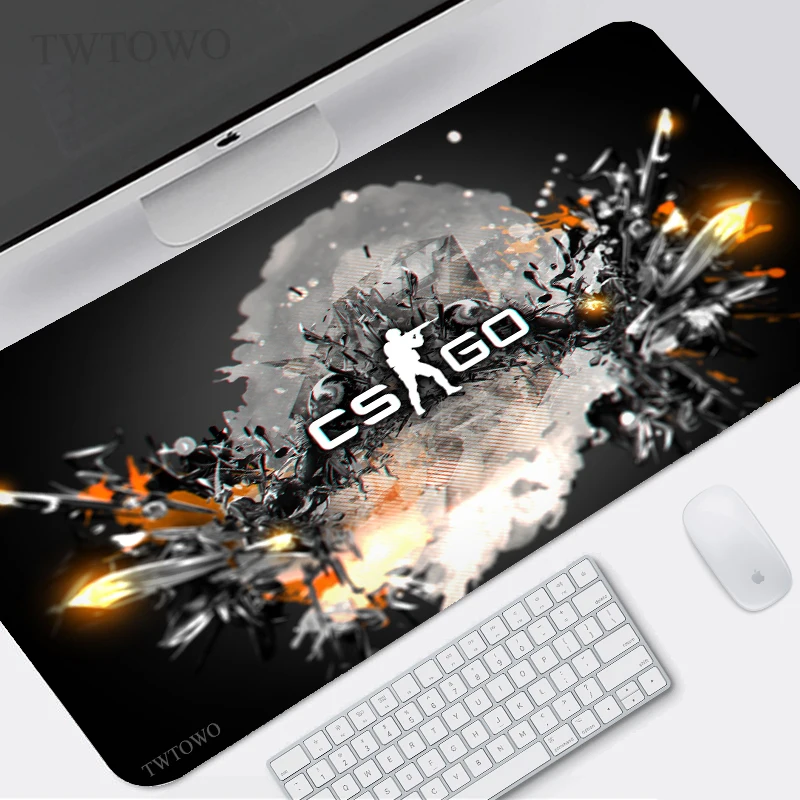 

Gamer Cs Go Mouse Pad Gaming XL Home HD Custom Mousepad XXL keyboard pad Carpet Office Natural Rubber Computer Desktop Mouse Pad