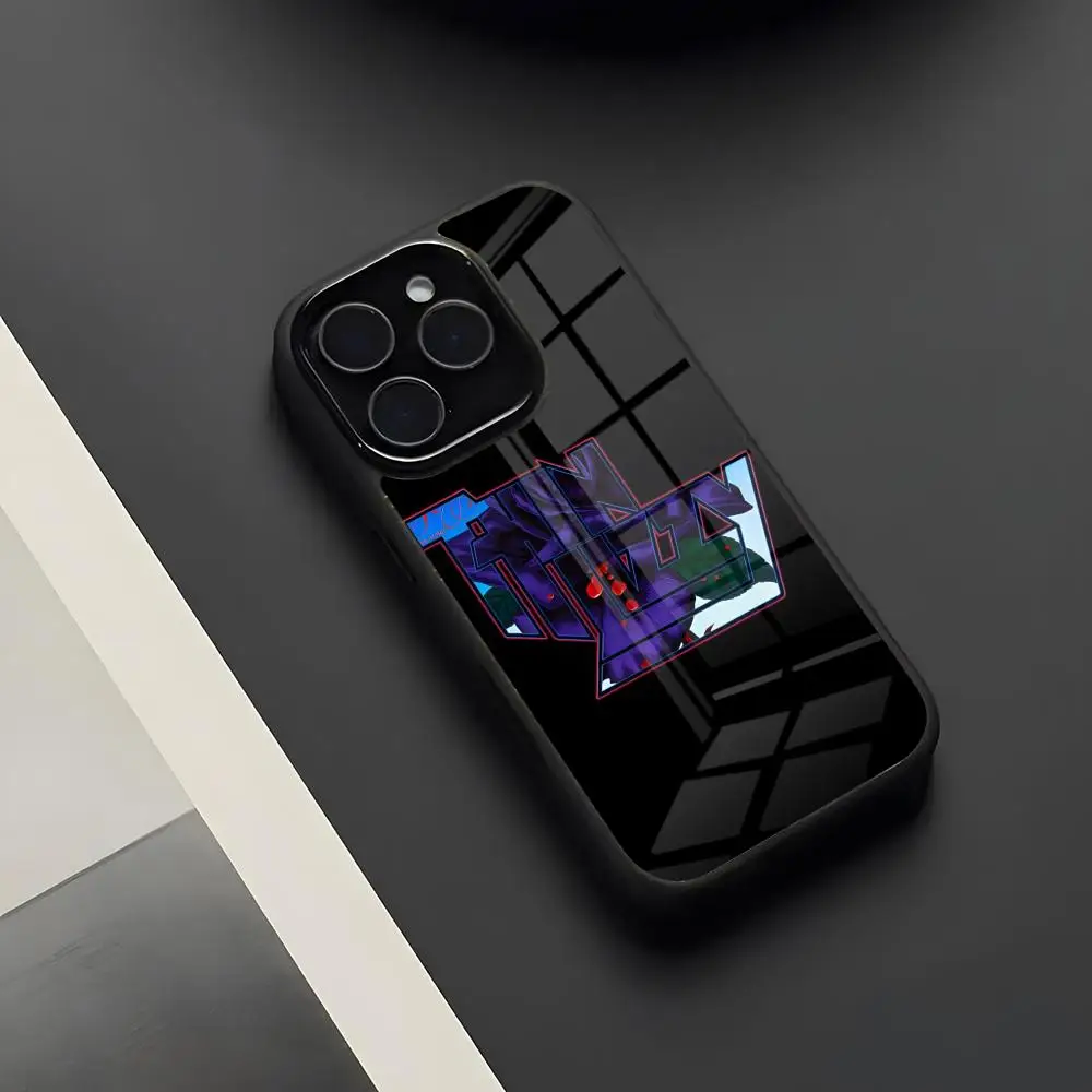 Фото Чехол для телефона Rock Band T-hin Lizzy для iPhone 17 Pro Max 16 15 14 13 11 Pro Max Plus, стеклянный чехол для телефона №5