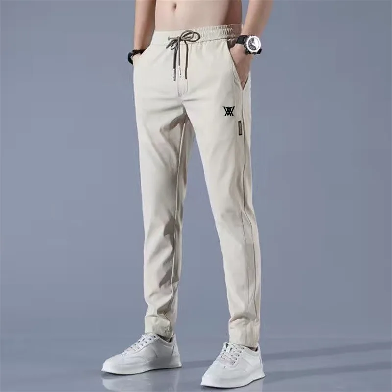 

Summer Thin Quality Golf Pants Man Breathable Casual Pants Male Light Golf Wear Trousers Golf Apparel Dry Fit Long Pants For Men