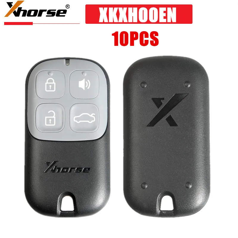 

10PCS/LOT XHORSE XKXH00EN Wired Universal Remote Key Shell 4 Buttons for VVDI Key Tool English Version.