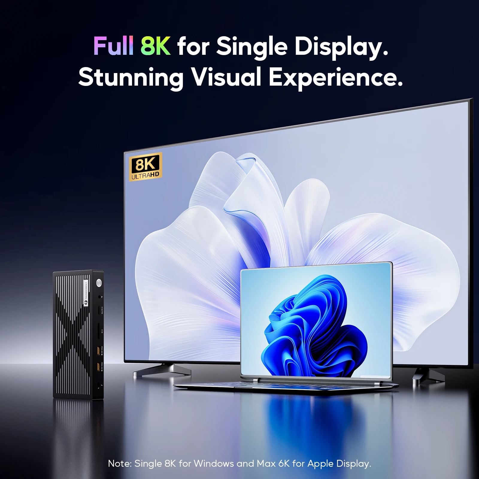 PULWTOP Docking Station Thunderbolt 4