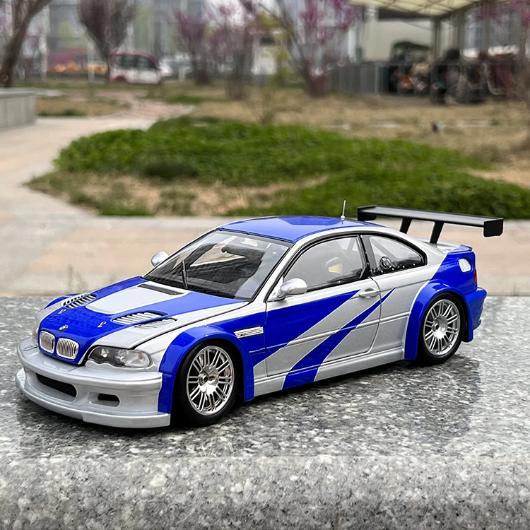 Масштаб 1:18 DCN BMW M3 GTR E46 нужна скорость металлическая литая модель автомобиля