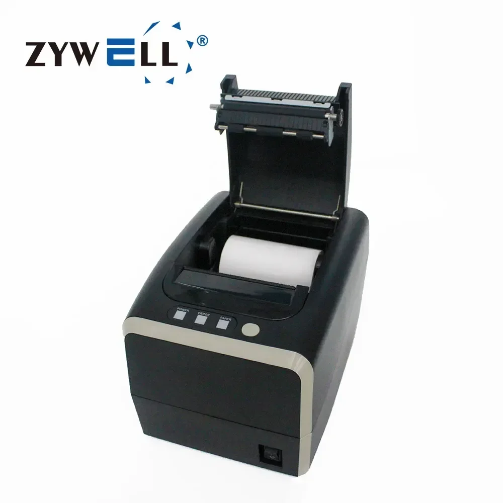 Фото Принтер этикеток ZYWELL новой конструкции с прямой термопечатью без подложки ZY-3311, 80 мм, безчернильный принтер для наклеек. №4
