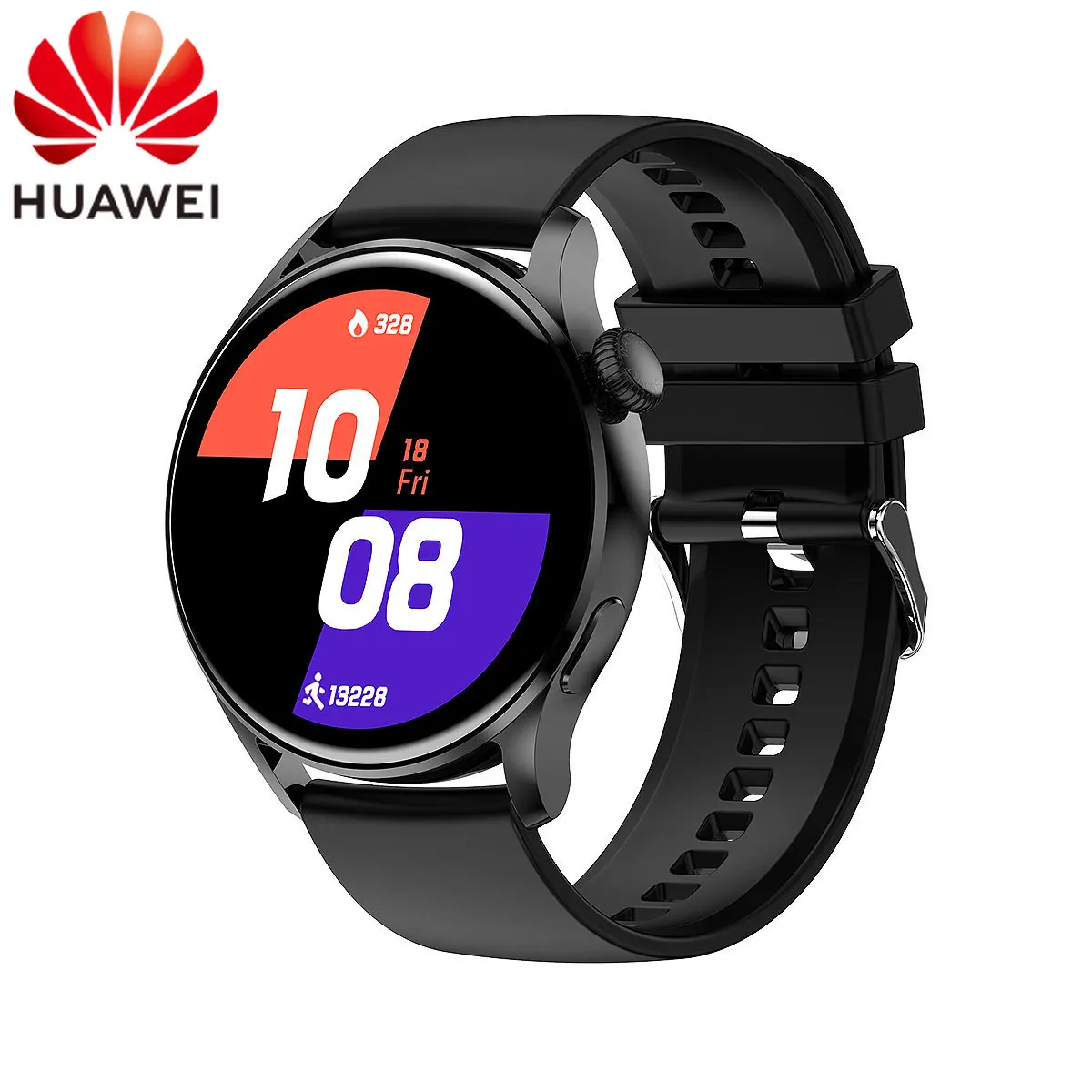

GT 3 Smart Huawei Watch Playback Smartwatch Tracker Bracelet Leather hauwei Heart Rate