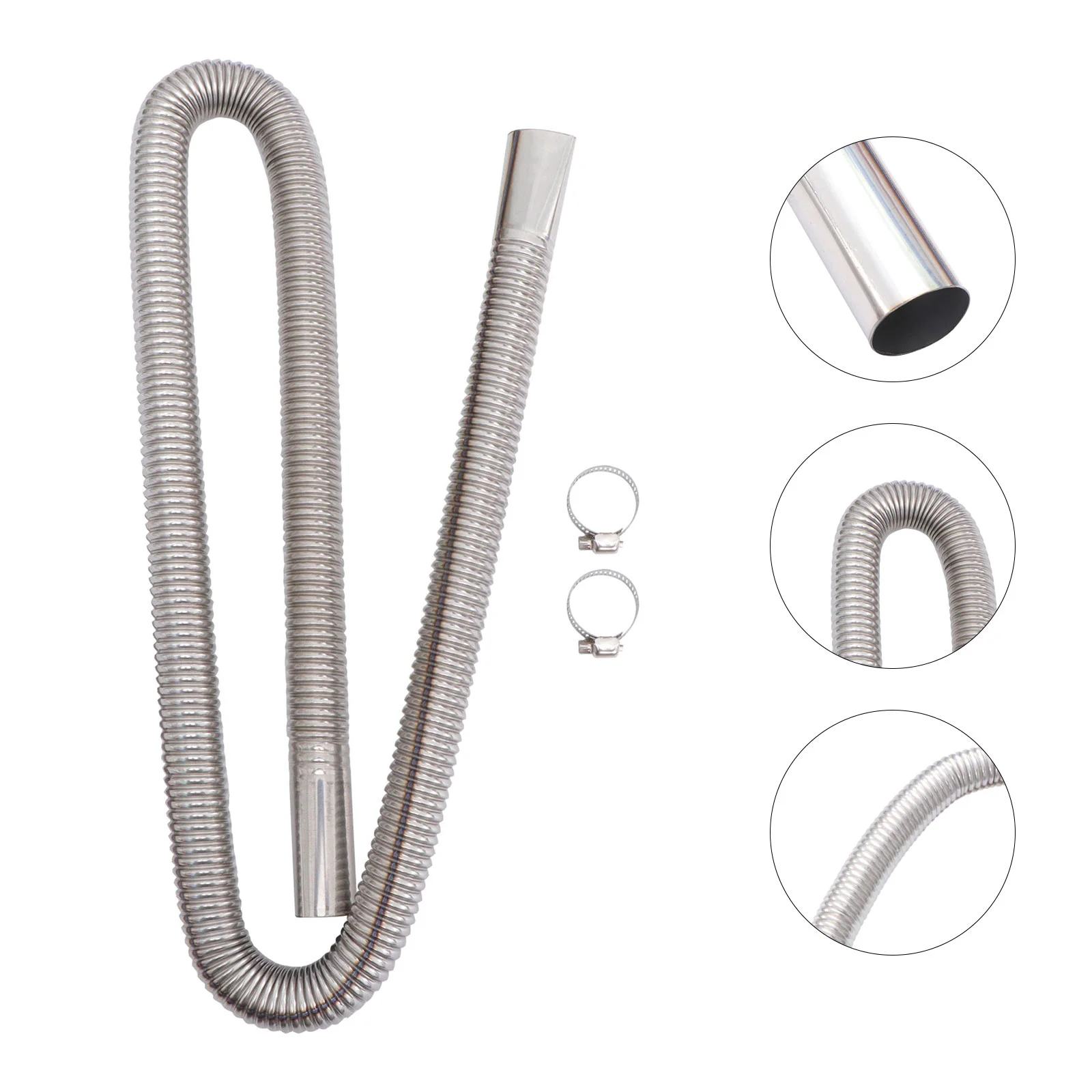 

1 Set of Metal Exhaust Pipe Heavy Duty Exhaust Pipe Front Exhaust Pipe Car Exhaust Pipe Exhaust Pipe Adapter Escape Pipe