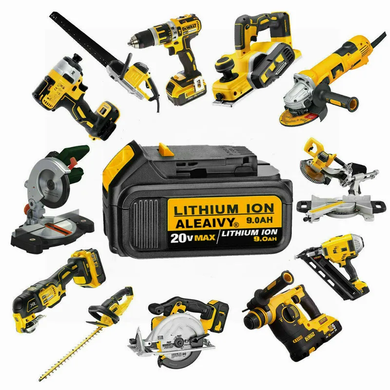 

Сменный аккумулятор Dewalt Tools для электроинструмента DeWalt DCB184 DCB181 DCB182 DCB200 20 в 9A 18 в 20 в