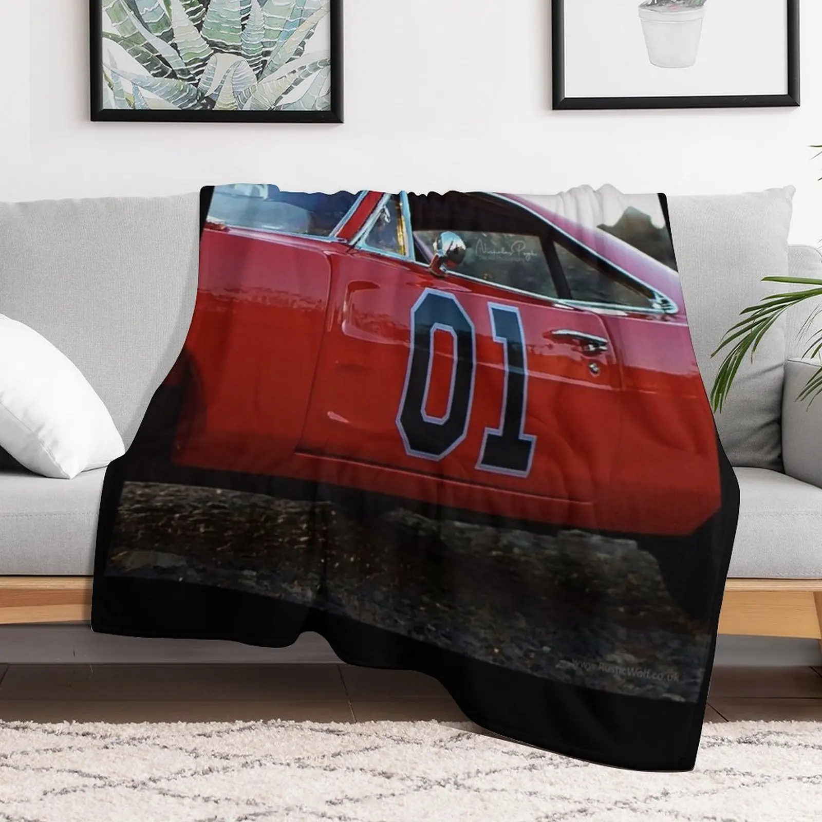 Одеяло с литой под давлением модели General Lee одеяла для украшения диванов и пледы