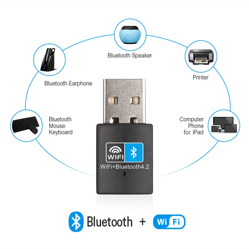 Мини 2 4G USB Wi-Fi адаптер 150M беспроводная сетевая карта RTL8723DU Ethernet приемник ключ для