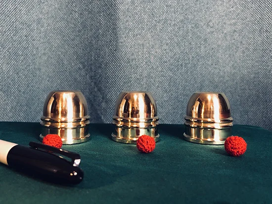 Unreal Cups and Balls (Mini) от Jimmy Fan Magic Tricks Stage Close Up Magia Appear Vanish Magie Gimmick Реквизит