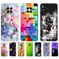 for honor 50 lite case 6 67 inch back phone cover for huawei honor 50 lite light silicon soft tpu painted protective bumper