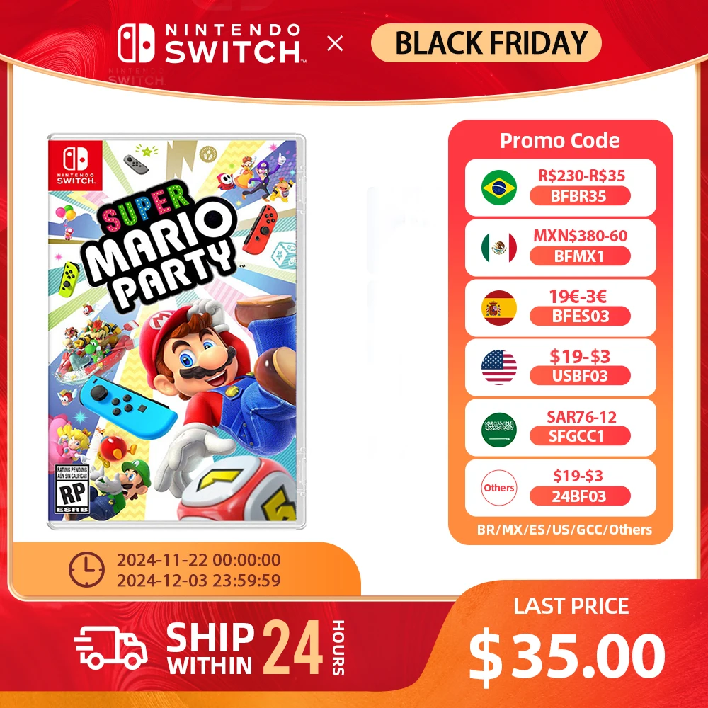 Картридж Nintendo Switch Super Mario Party - Stander Edition