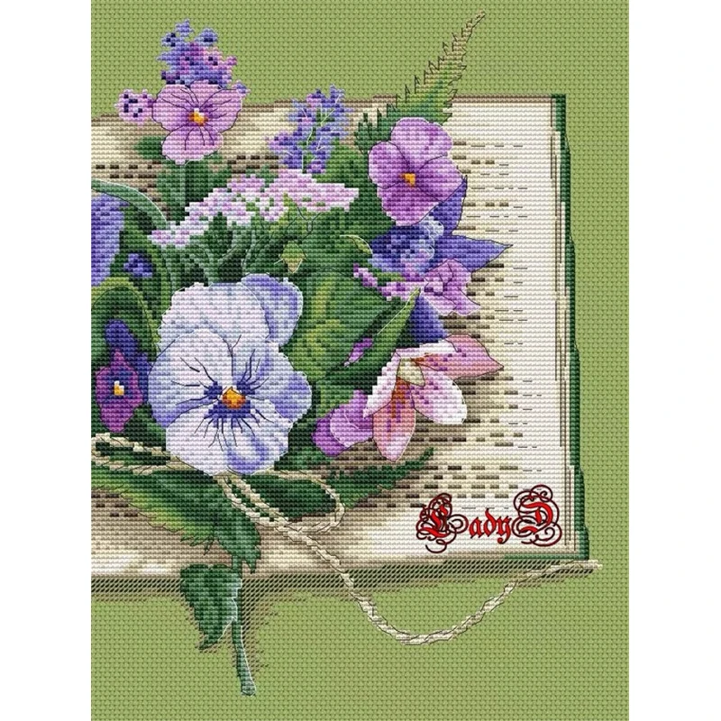 

Набор для вышивки крестом ZZ6363, Набор для вышивки крестиком, нитки для рождественского хобби