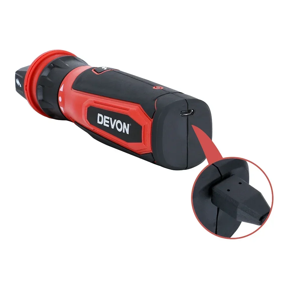 Мини-электрическая отвертка Devon электрическое обнаружение зачистка 4 В