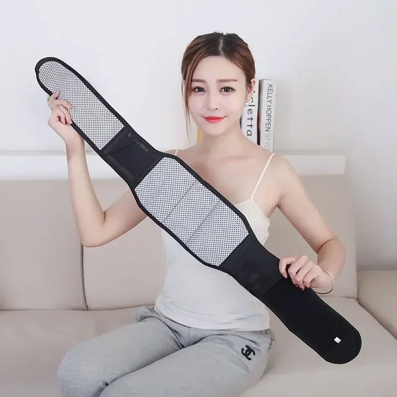 

Therapy Brace Magnetic Band Back Waist Supports Support Bandage Waist Belt Back Waist Heating Lower Lumbar Self Belt Tourmaline