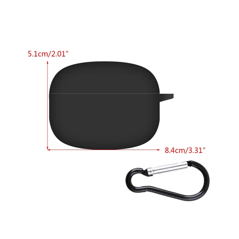 

Compatible with OraimoFree Pods 3 Shockproof Wireless Headphone Sleeve Impact-resistant Housing Anti-dust Washable Cover DXAC