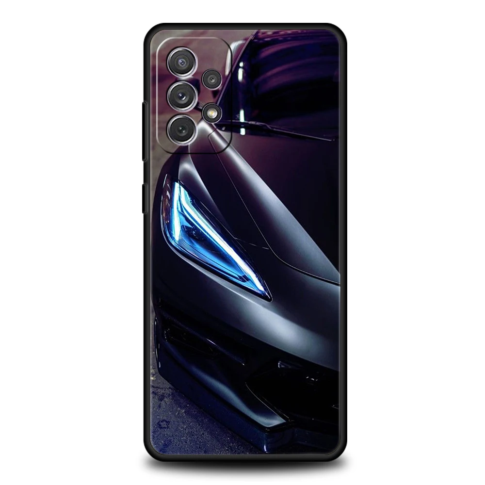 Sports Cars Silicone Case For Samsung Galaxy A32 A52 A13 A22 A72 A51 A71 A41 A11 A31 A21S 5G Luxury Phone Cover Shell Fundas Bag