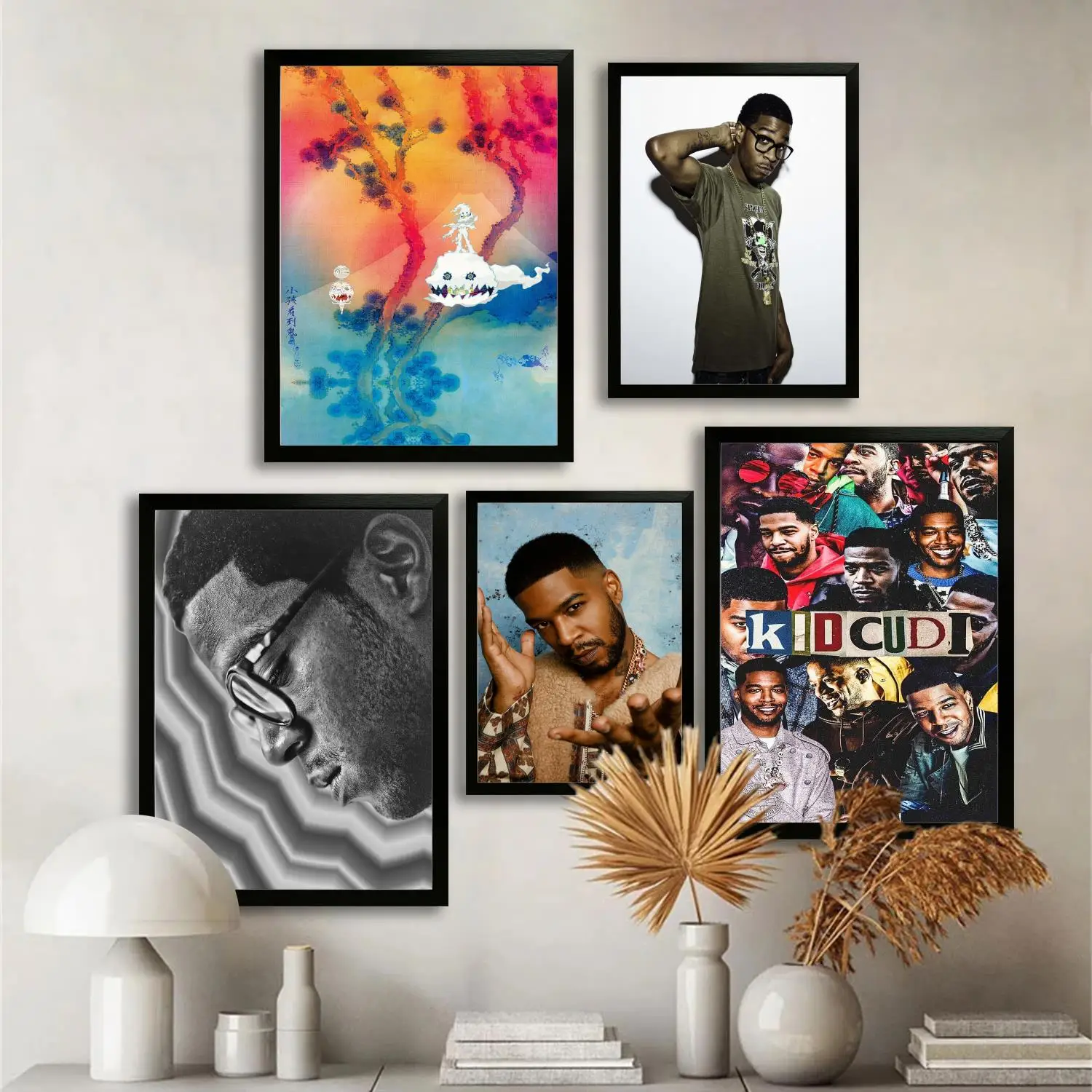 Детский постер на холсте Cudi и настенное искусство печать с изображением