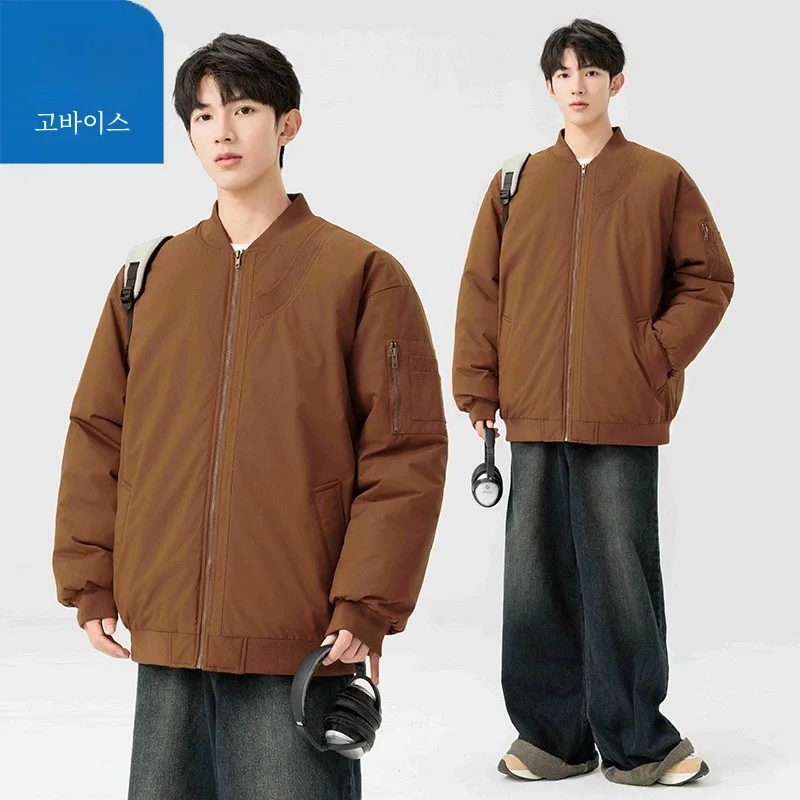 Zhenvis осенне-зимняя одежда на хлопковой подкладке повседневная модная свободная